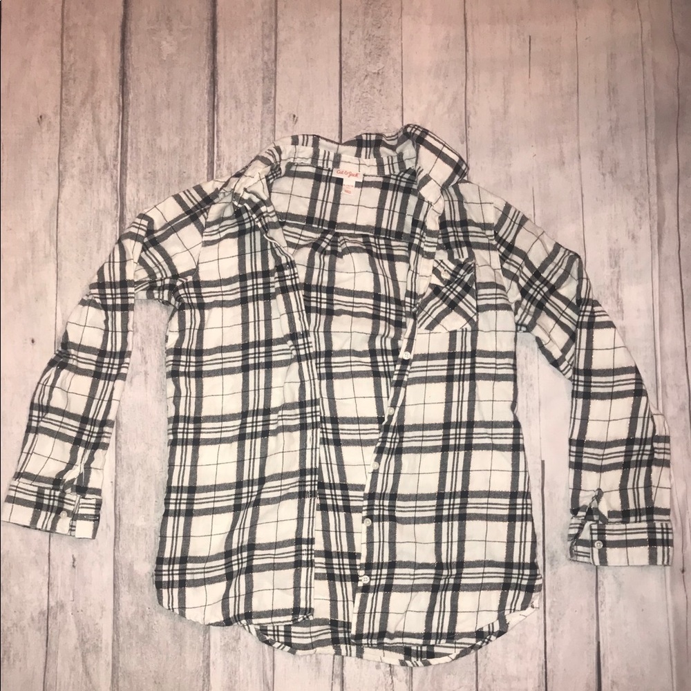 Cat and Jack Girls Flannel